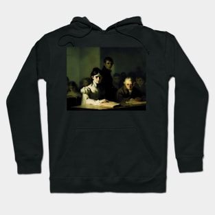 Gothic School Classroom Hoodie